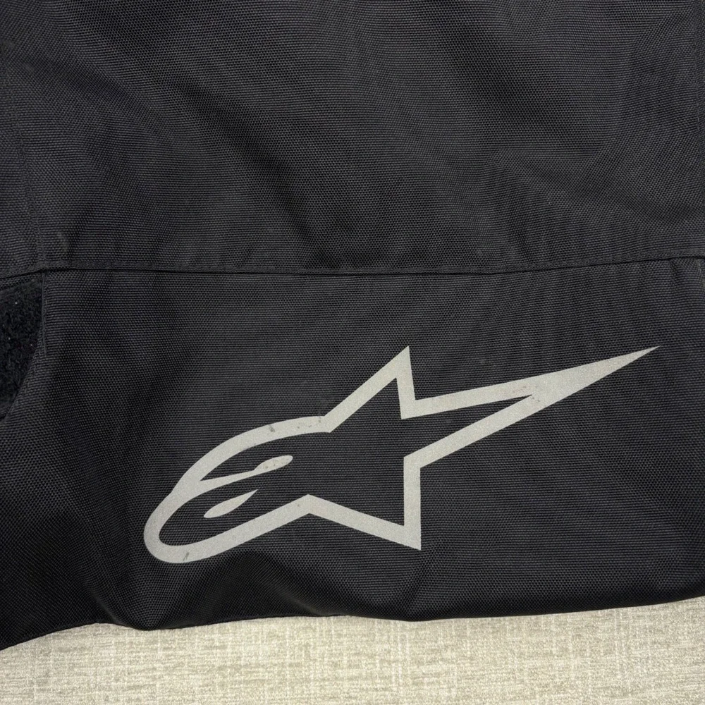 Alpinestars Mens Textile Armoured System Motorcycle Jacket Black Size M